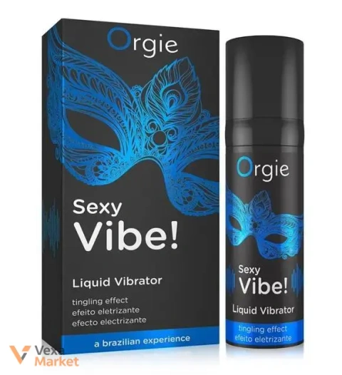 Рідкий вібратор Orgie Sexy Vibe! з ефектом збудження