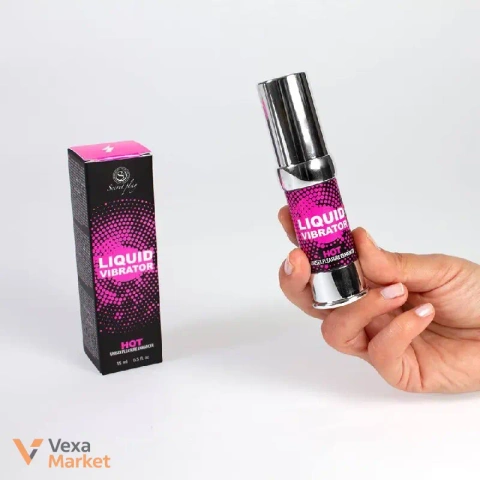 Рідкий вібратор Secret Play Liquid Vibrator HOT, зігріваючий ефект, 15 мл