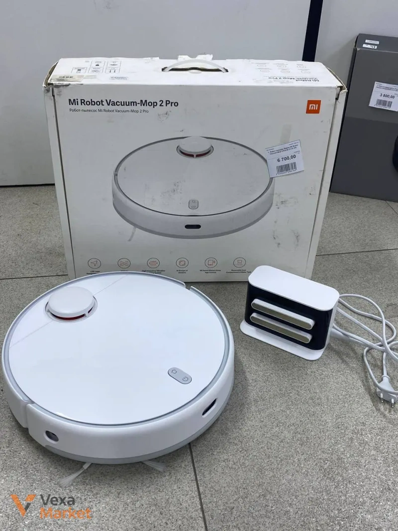 Робот-пилосос Xiaomi mi robot vacuum-mop 2 pro — фото 3