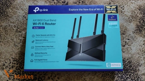 Роутер TP-Link AX1800 Dual Band Wi-Fi 6 Archer AX23