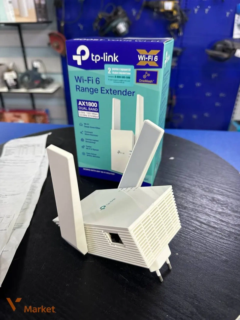 Роутер TP-Link AX1800 Wi-Fi 6 Range Extender — фото 2