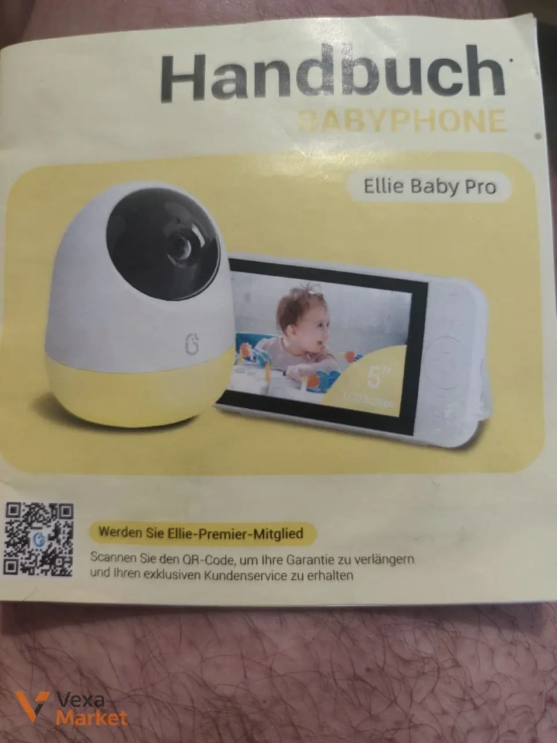 Розумна відеоняня Ellie Baby Pro Baby Safety AI — фото 2