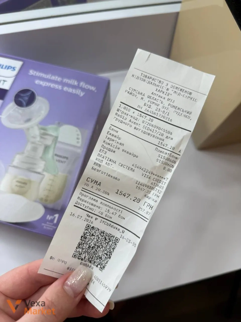 Ручний молоковідсмоктувач Philips Avent SCD417/20 — фото 2