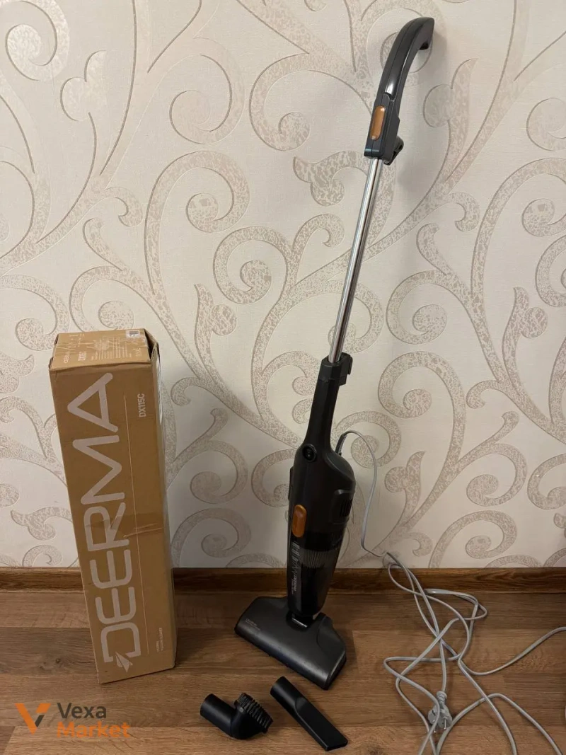 Ручний пилосос DEERMA Corded Hand Stick Vacuum Cleaner DX115C — фото 2