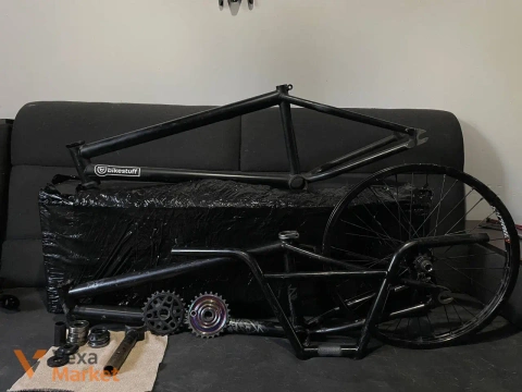 Руль BSD Grime, рама Fiend, рама WTP, вилка Salt+ и другие запчасти для BMX
