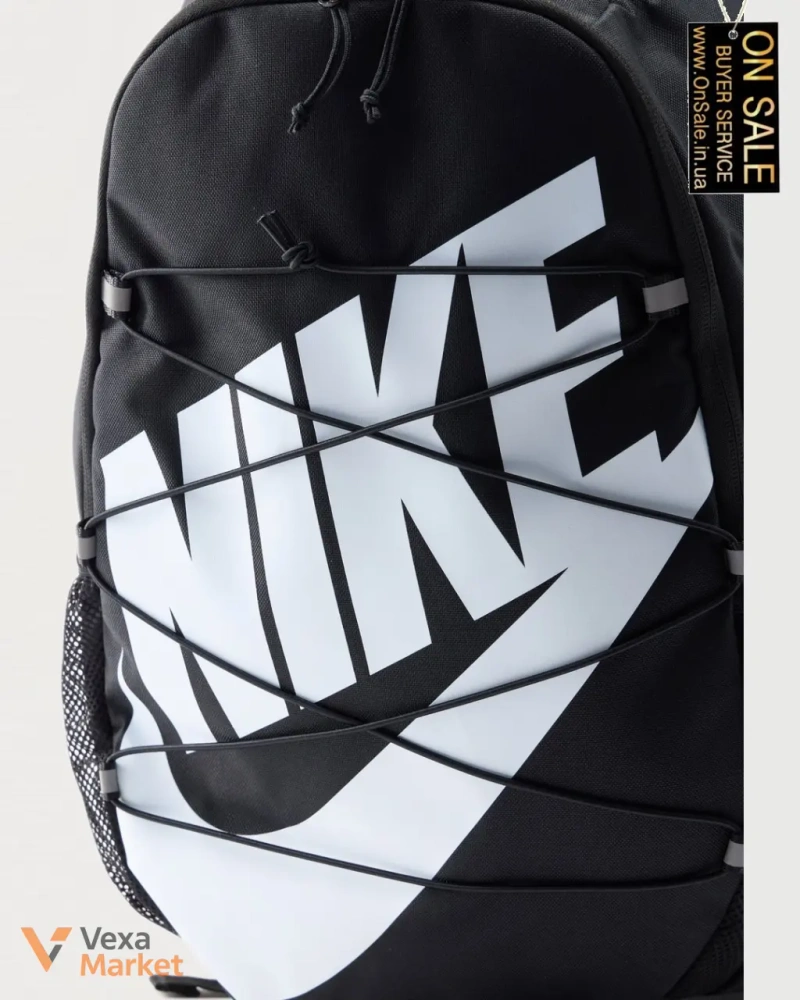 Рюкзак Nike Sportswear HERITAGE SWEEP унісекс чорно-білий — фото 4
