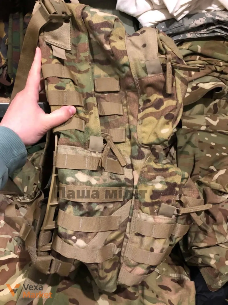 Рюкзак тактичний US Army Medium MOLLE II Multiсam 49 л — фото 4