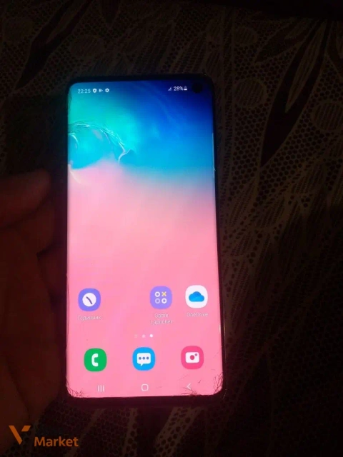 Samsung S10 8/128GB зі битим екраном та кришкою