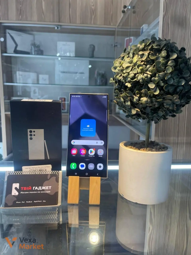 Samsung S24 Ultra 12/256GB Titanium Gray (Вживаний) — фото 2