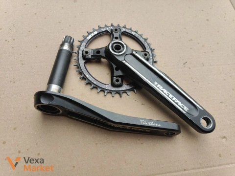 Шатуни Race Face Turbine Hollowtech 2 175мм з зіркою 36T