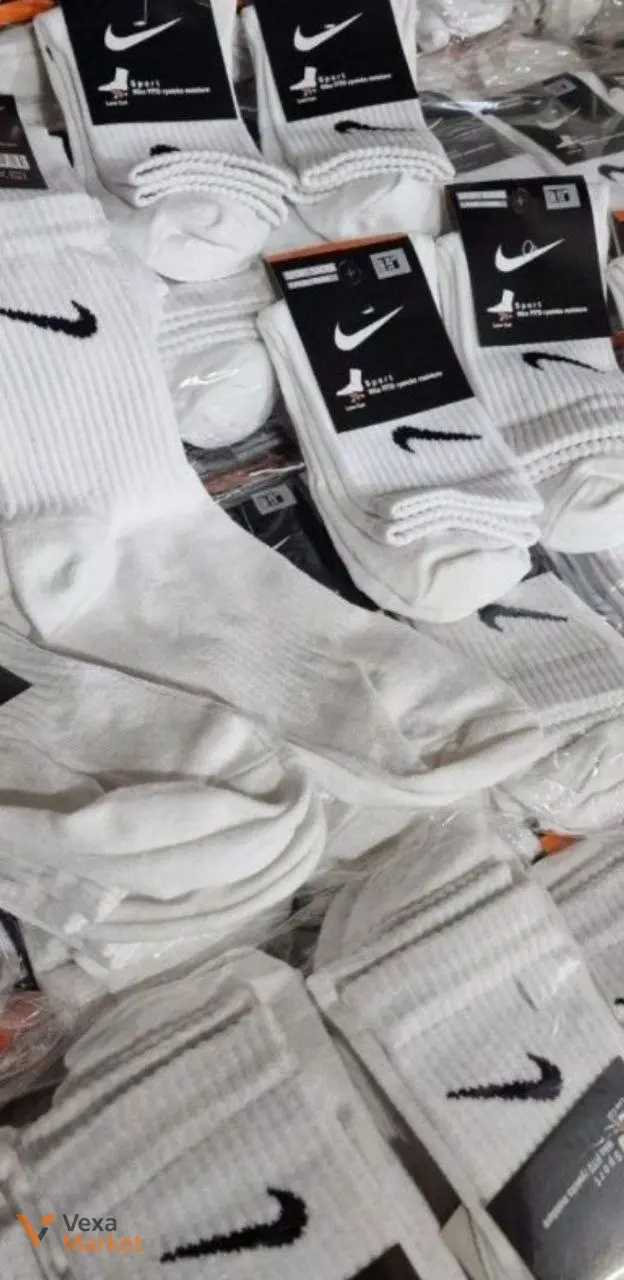 Шкарпетки Nike білі — фото 4