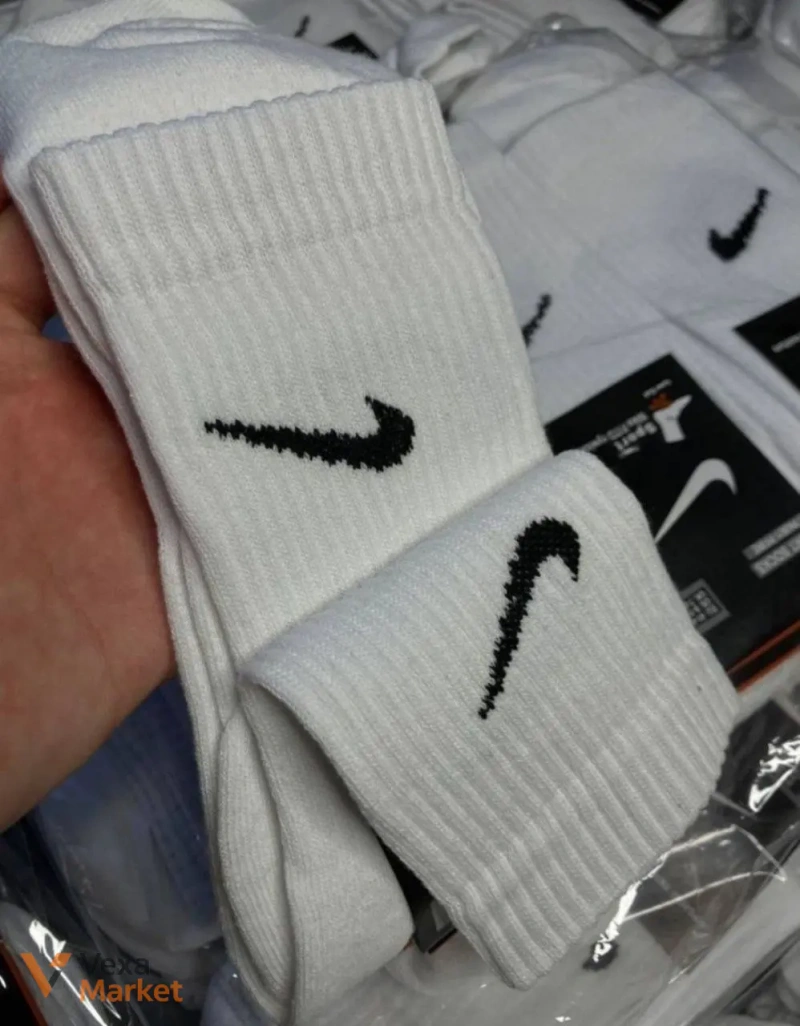 Шкарпетки Nike білі — фото 5