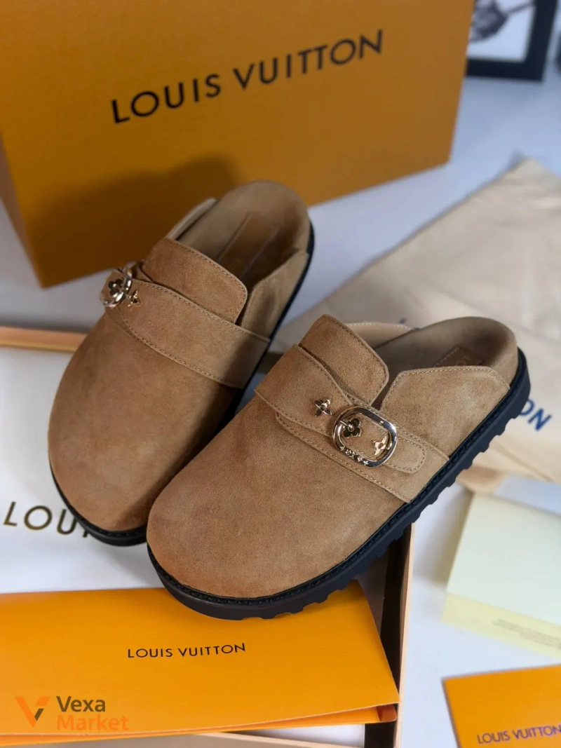 Шльопанці мюлі Louis Vuitton LVmules01 — фото 4