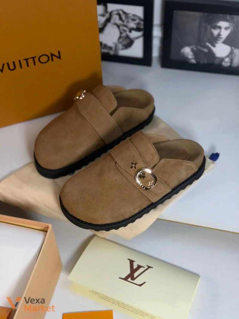 Шльопанці мюлі Louis Vuitton LVmules01 — фото 6