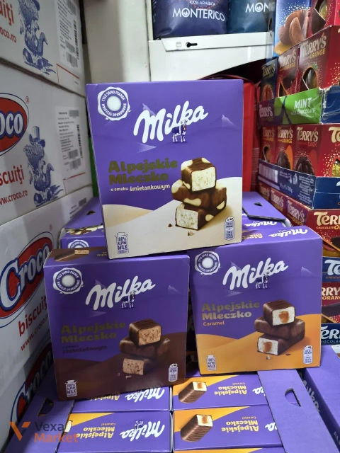 Шоколад Milka Alpejskie Mleczko Caramel