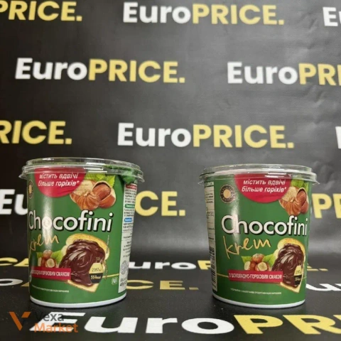 Шоколадна паста Chocofini з арахісом 400г