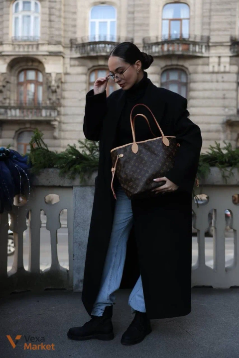 Шопер LV NEVERFULL 29х32х17 см