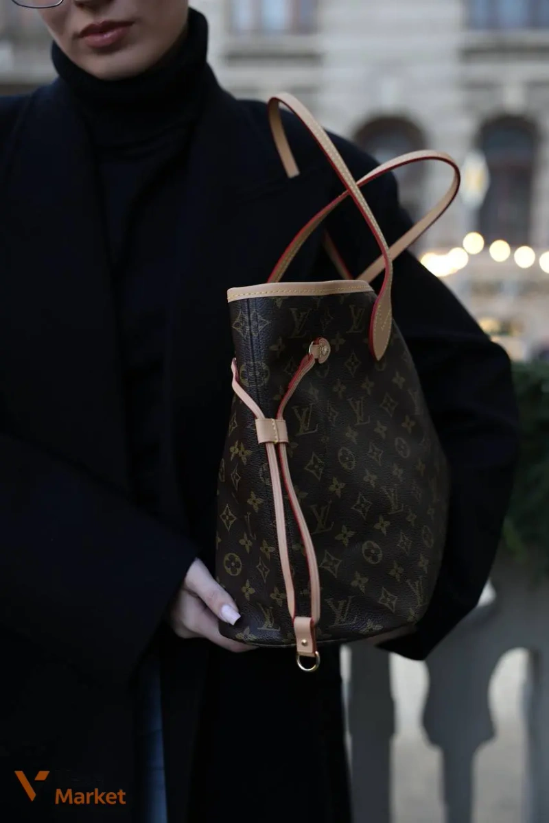 Шопер LV NEVERFULL 29х32х17 см — фото 3