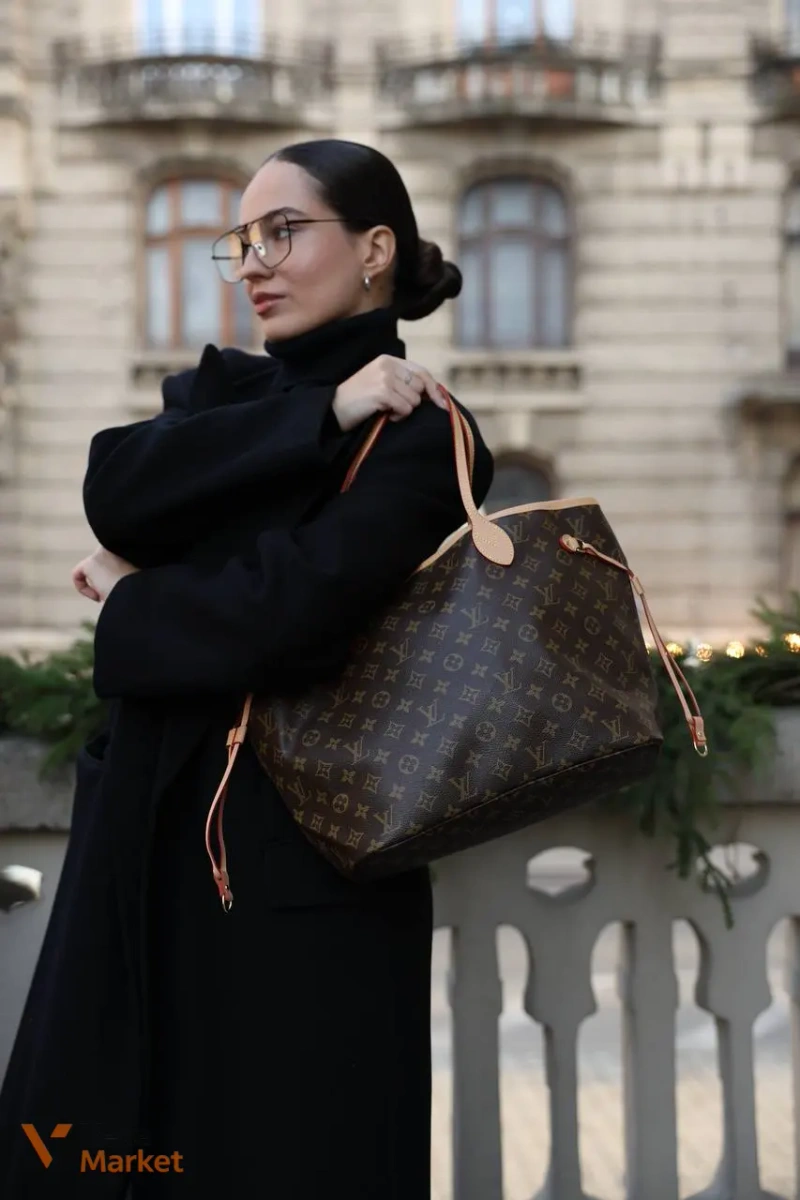 Шопер LV NEVERFULL 29х32х17 см — фото 4