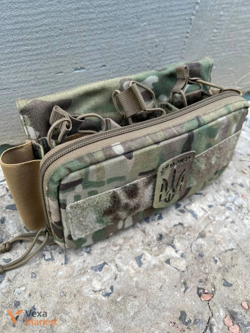 Штурмова панель U-WIN MultiCam з кріпленням MOLLE під три магазини AK/AR — фото 4