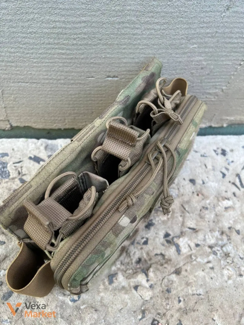 Штурмова панель U-WIN MultiCam з кріпленням MOLLE під три магазини AK/AR — фото 8