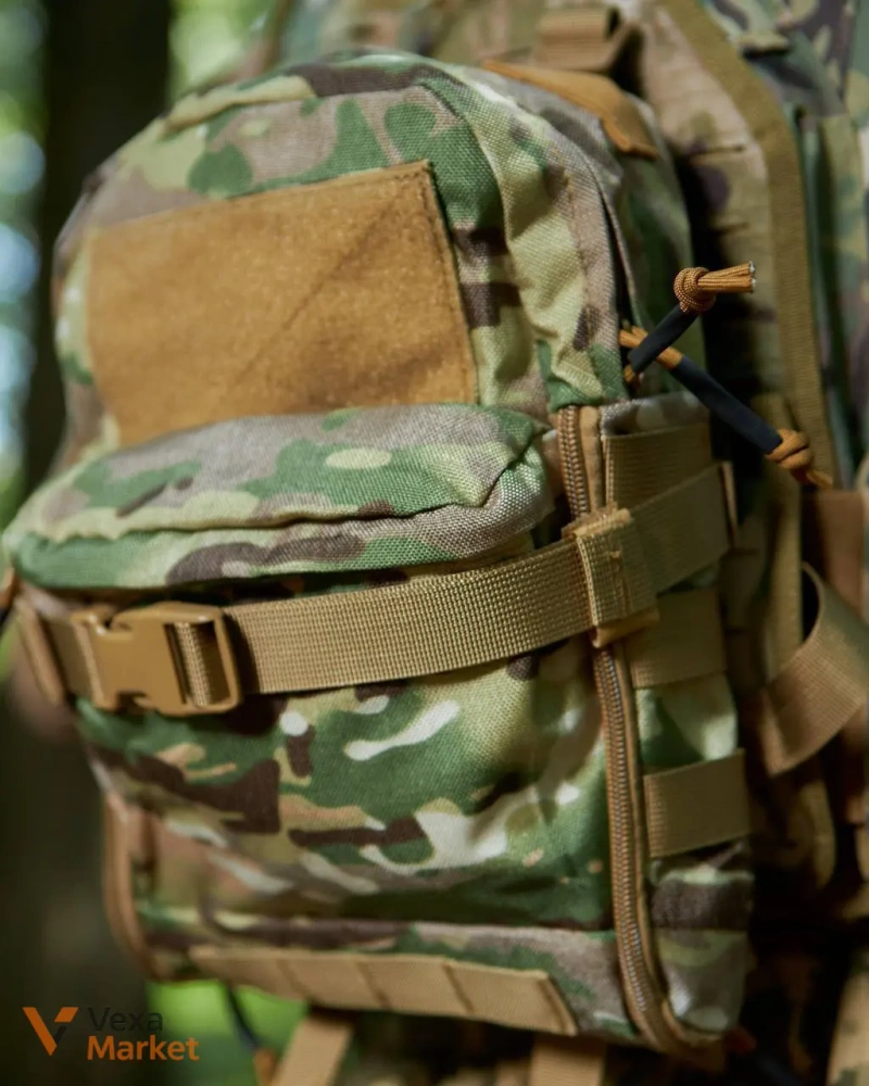 Штурмовий рюкзак для плитоноски з кріпленням Molle 5-7 літрів Cordura 800 D — фото 3