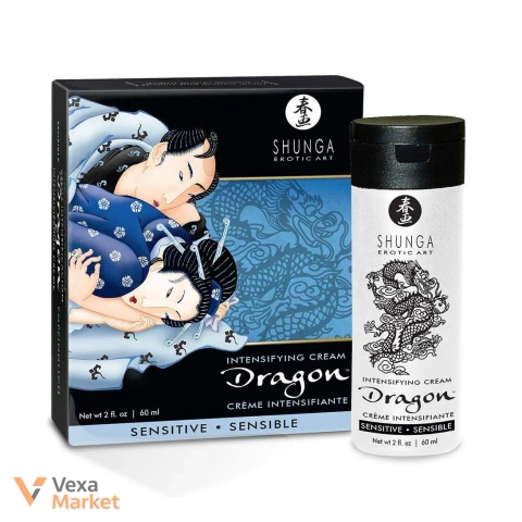 Shunga Dragon Cream SENSITIVE крем для інтимної стимуляції 60 мл