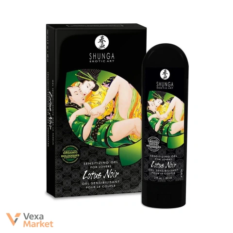 Shunga Lotus Noir Sensitizing Gel for Lovers