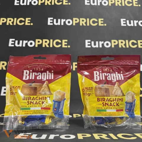 Сир пармезан снеки Biraghi 100г
