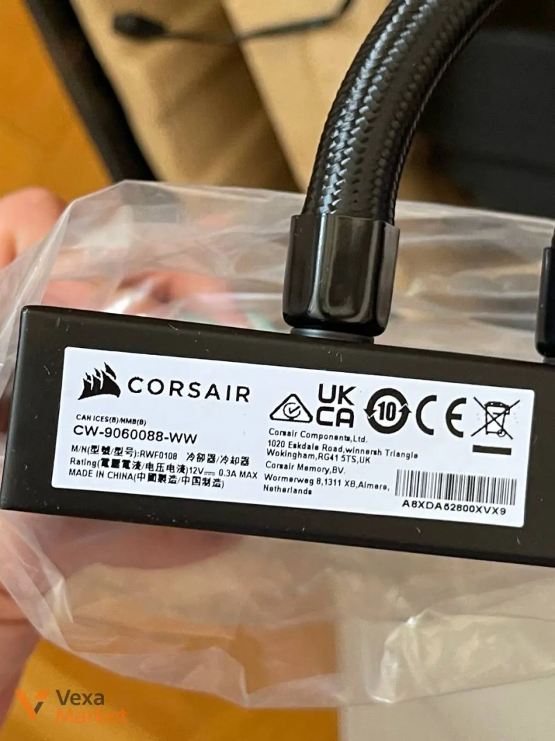 Система рідинного охолодження Corsair NAUTILUS 240 (CW-9060088-WW) — фото 4