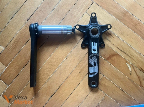Система шатунів Rotor 3D, ZRace Hardrock, Sram S900 та Rival AXS