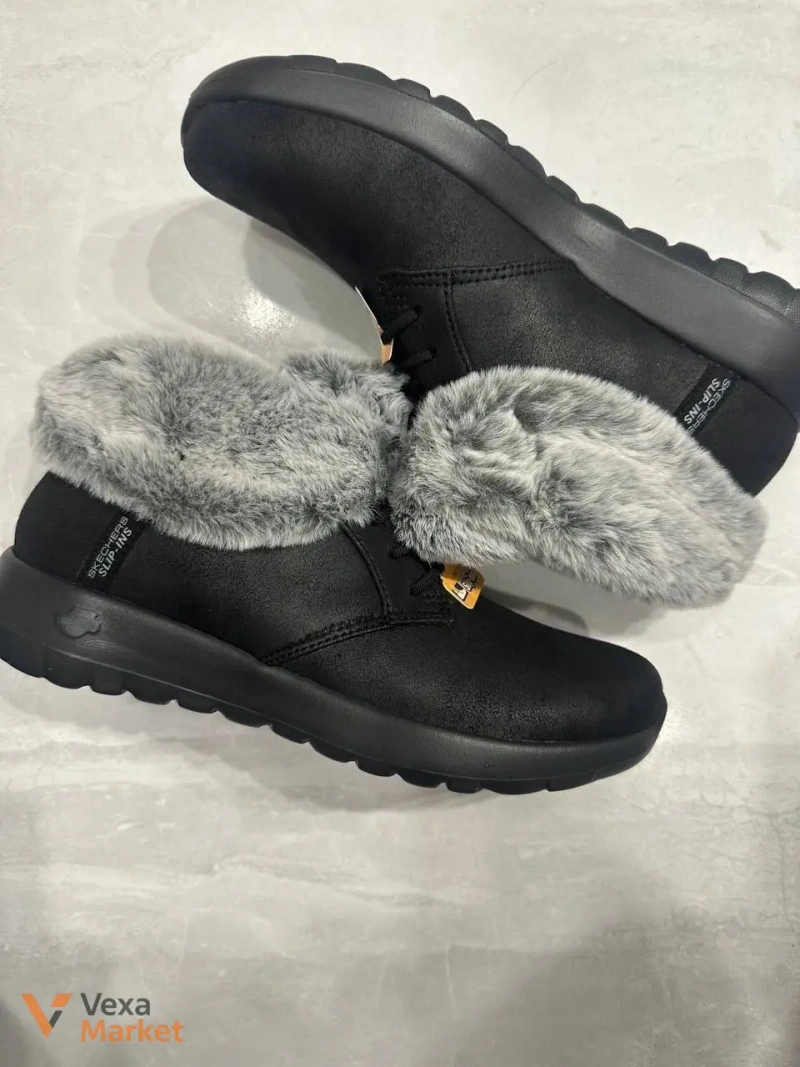 Skechers Зимові черевики з хутром — фото 3