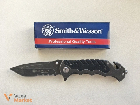 Складаний ніж Smith & Wesson Border Guard SWBG10S
