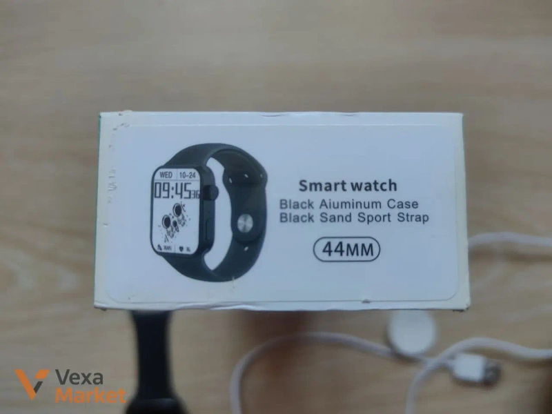 Смарт-часы Smart Watch 44 мм чёрные — фото 2