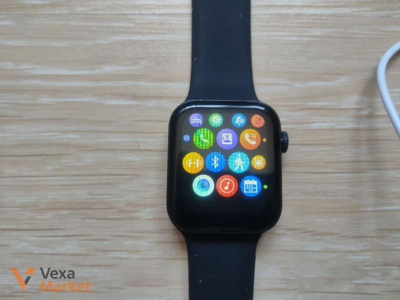Смарт-часы Smart Watch 44 мм чёрные — фото 8