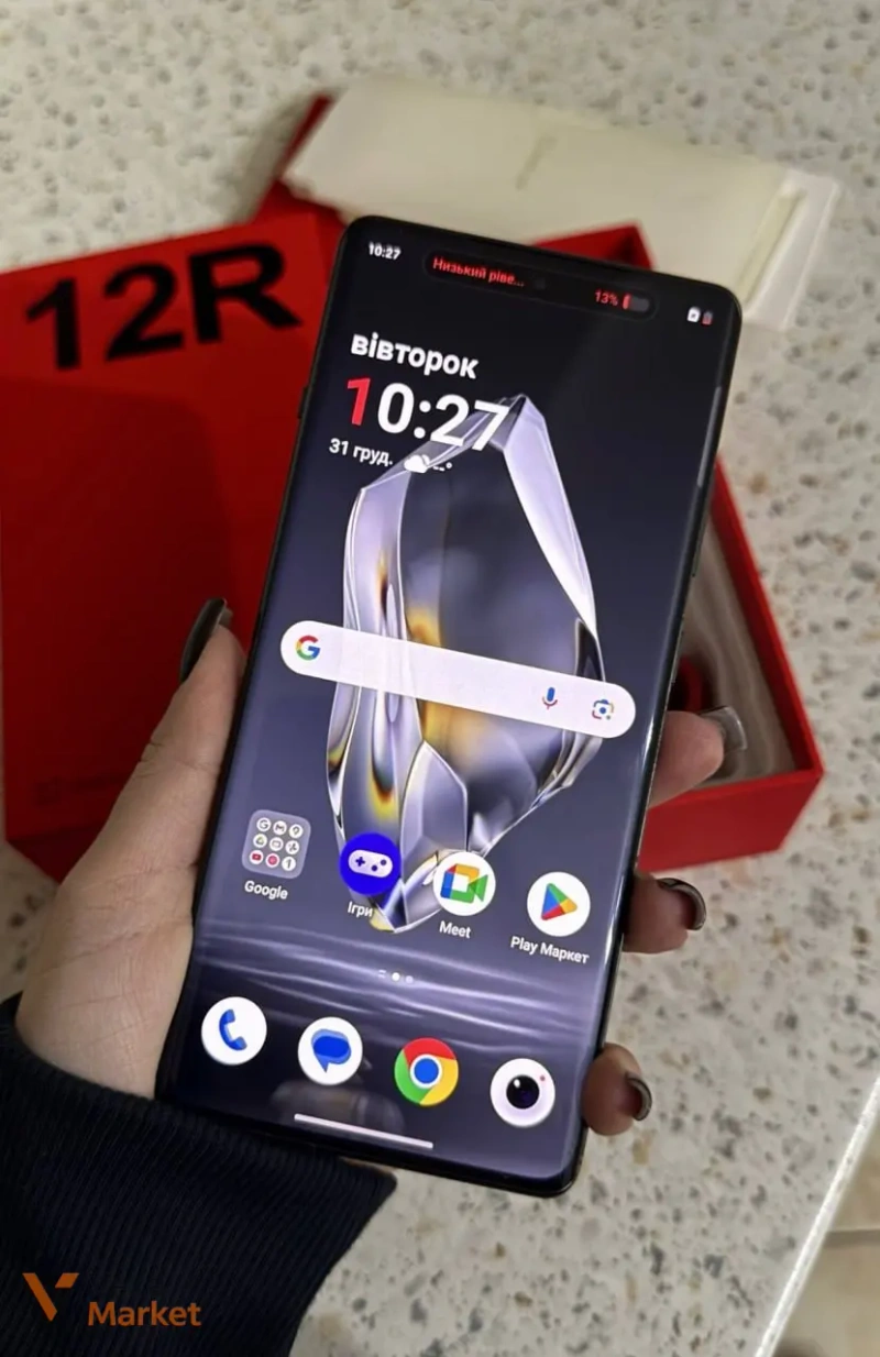 Смартфон OnePlus 12R 16/512GB Iron Gray — фото 4
