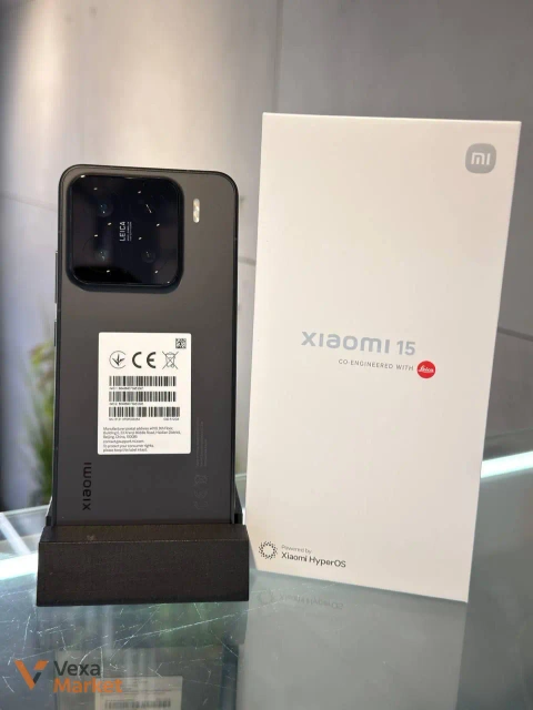 Смартфон Xiaomi 15 Black 12/512GB