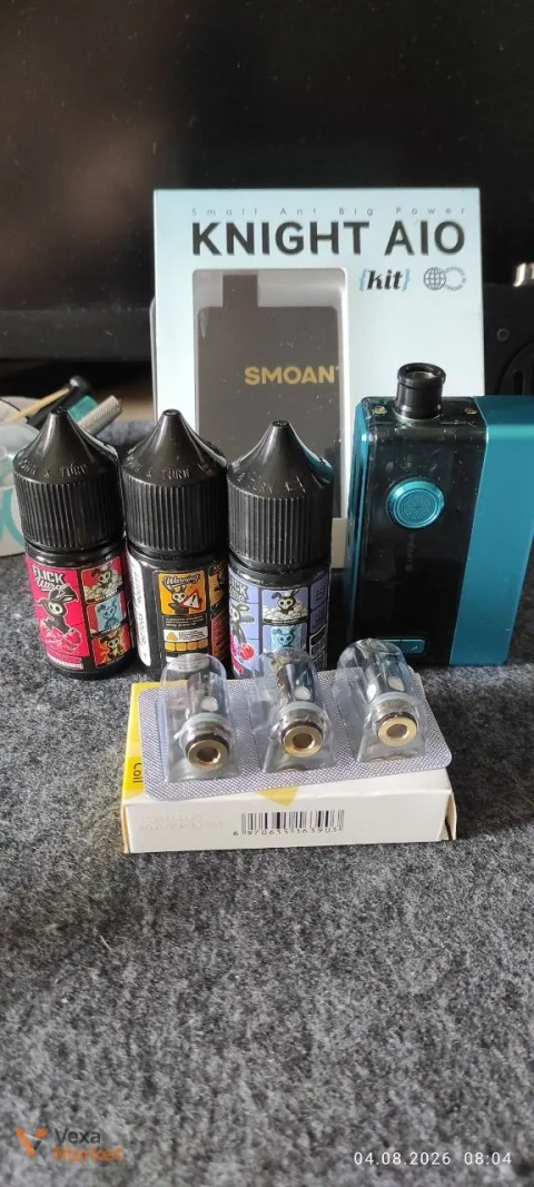Smoant Knight AIO Kit Tiffany Blue