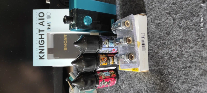 Smoant Knight AIO Kit Titanium Gray АИО Система — фото 6