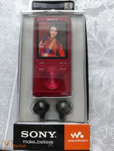 Sony Walkman NWZ-E453 4GB Red Rouge