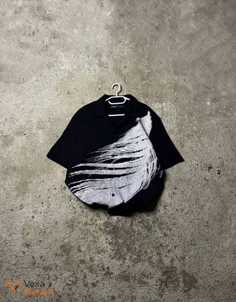 Сорочка Bershka y2k multicolour L