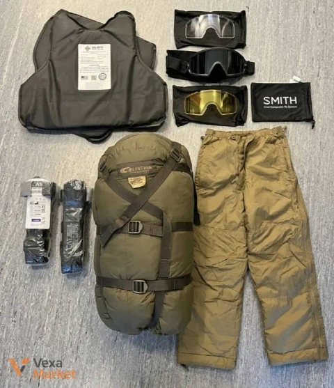 Спальний мішок Carinthia Defence 6 Size 200 та тактичне спорядження