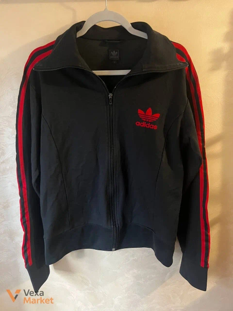 Спортивна кофта Adidas жіноча чорна