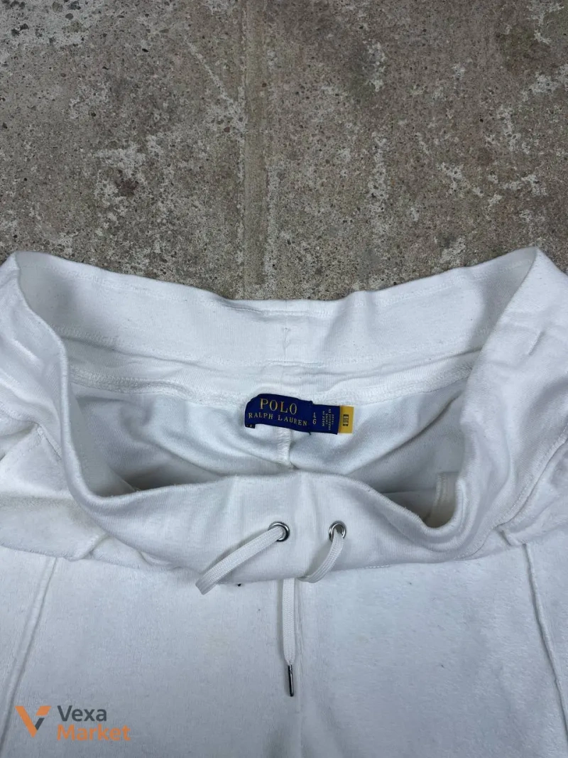 Спортивні штани Polo Ralph Lauren білі — фото 2