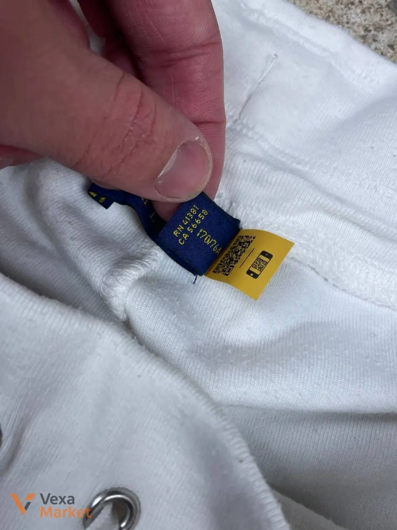 Спортивні штани Polo Ralph Lauren білі — фото 4