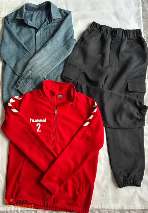 Спортивний костюм Hummel та сорочка Bembi для хлопчика 8-10 років