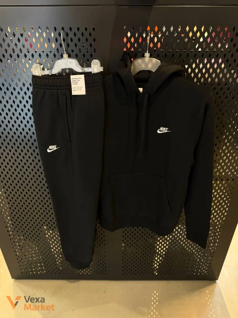 Спортивний костюм Nike на флісі чорний