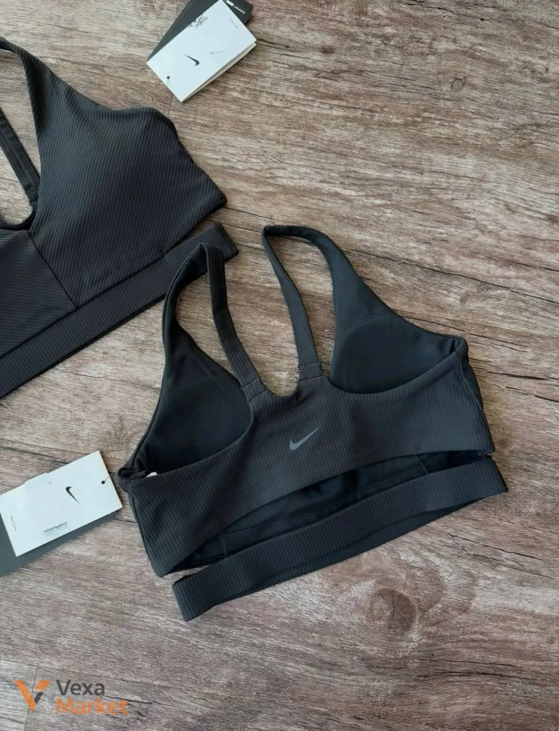 Спортивний топ Nike Zenvy S ribbed premium fabric — фото 2