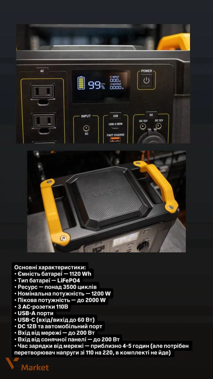 Станція BougeRV SYZ-G1000 — фото 2