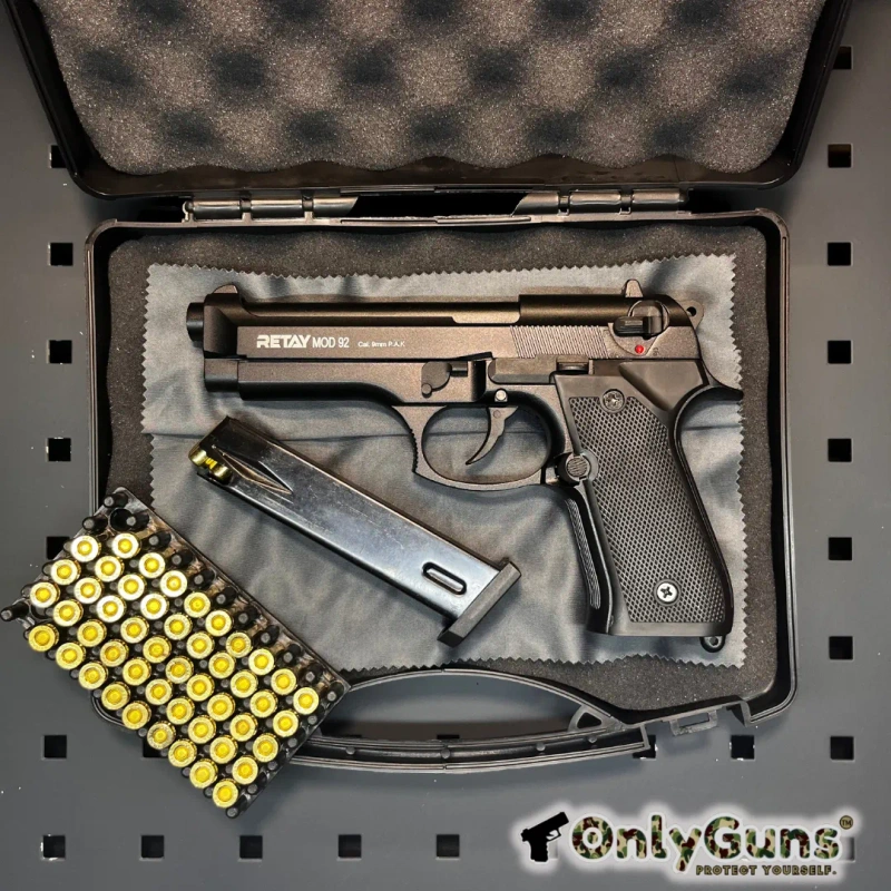 Стартовий пістолет Retay Beretta 92, під холостий патрон — фото 2